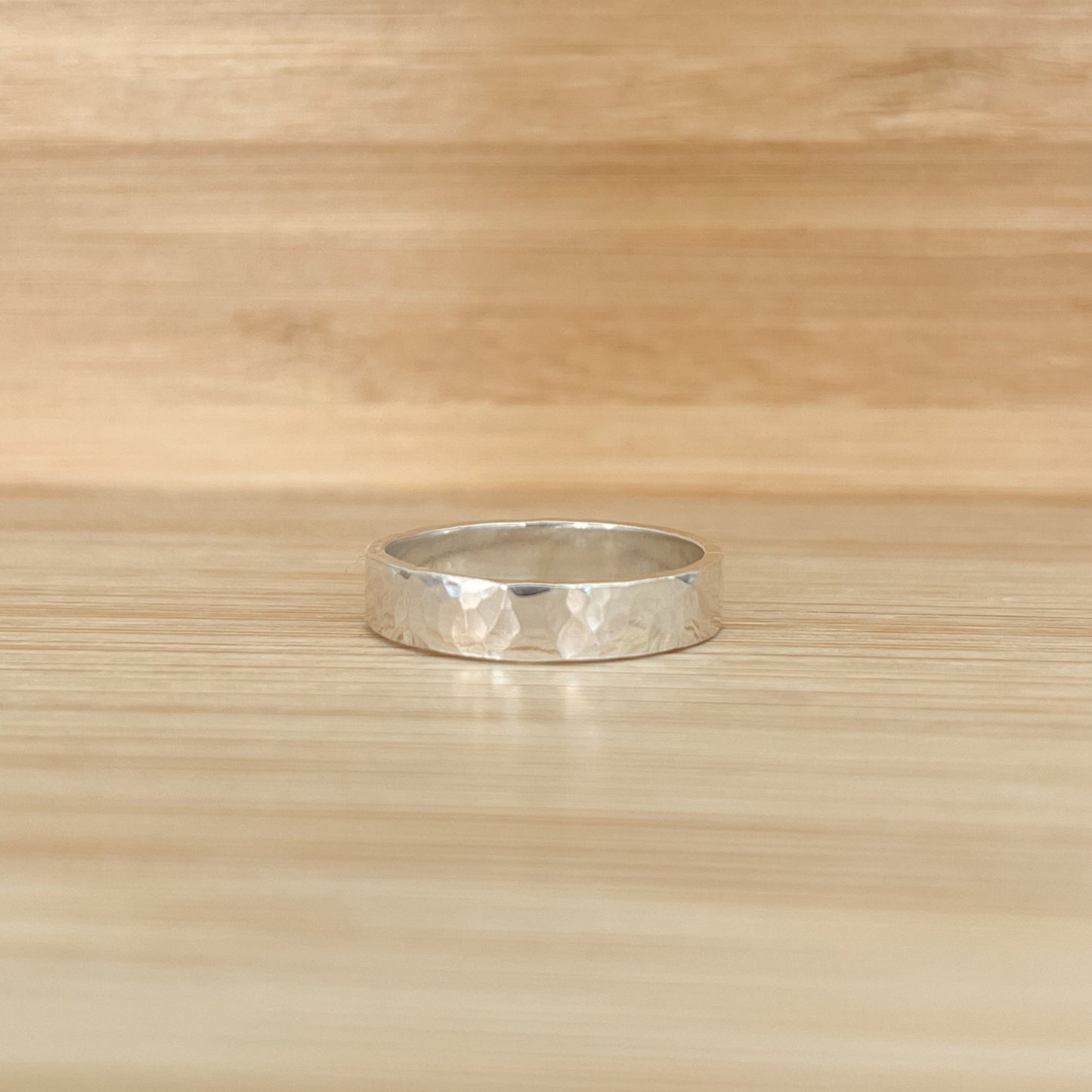 Hammered Band Ring