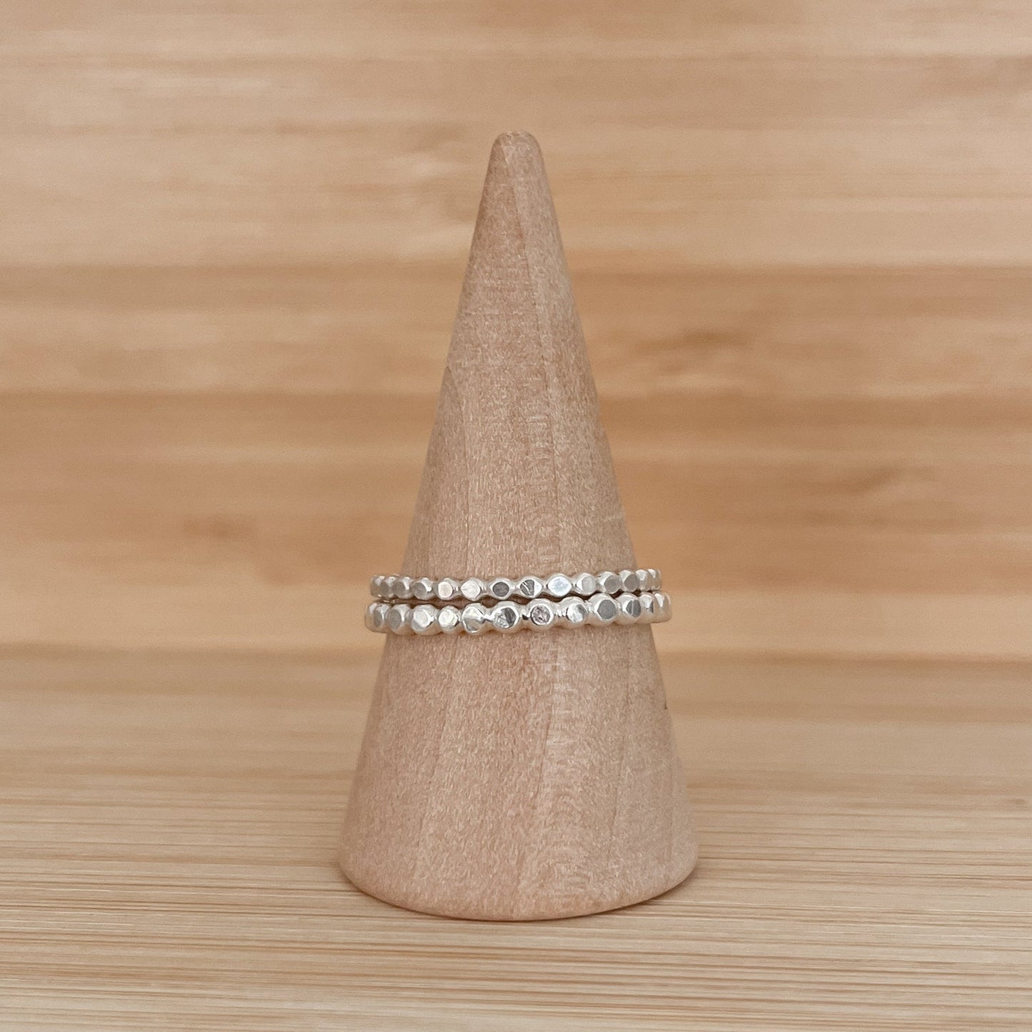 Hammered Bead Ring