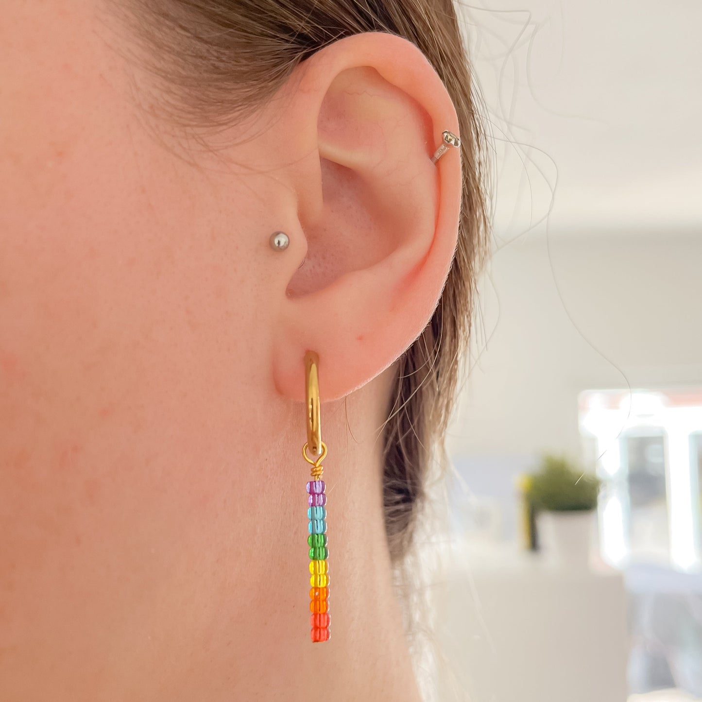 Pride Huggie Earrings