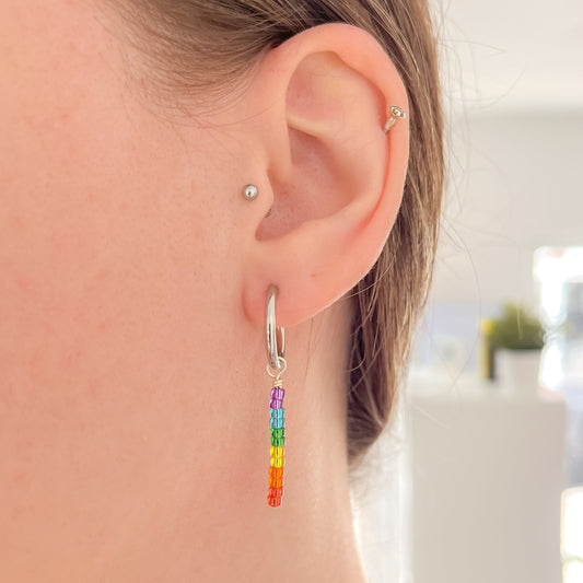 Pride Huggie Earrings