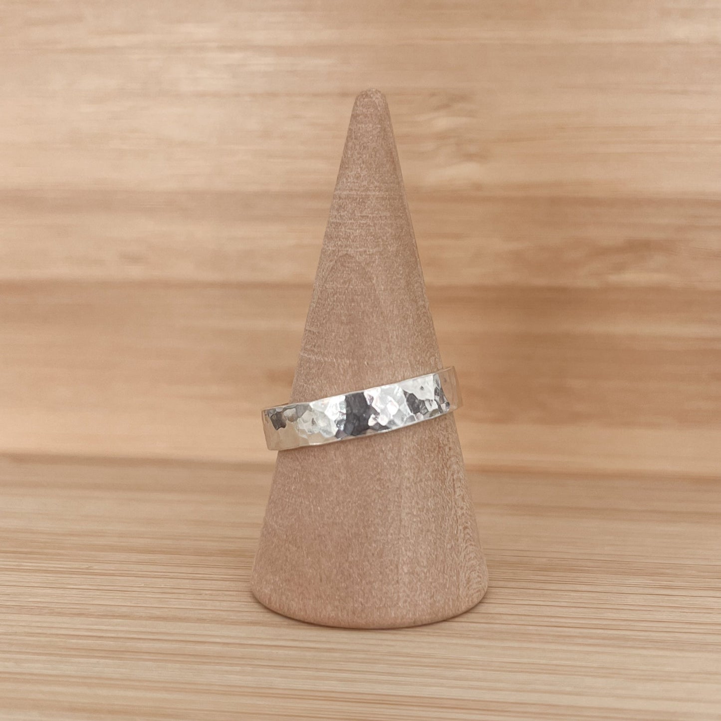 Hammered Band Ring