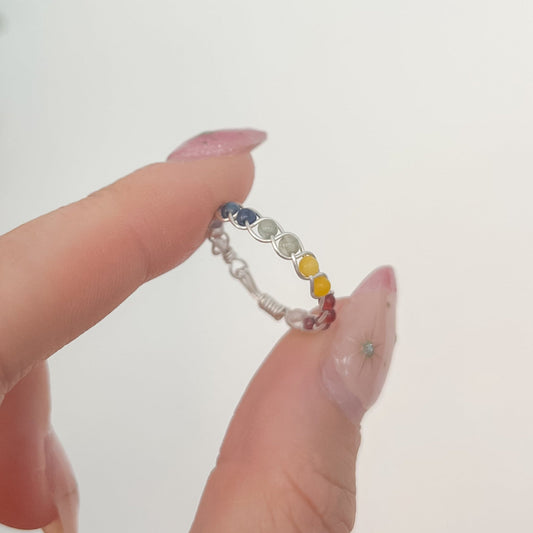 Chakra Ring | Silver