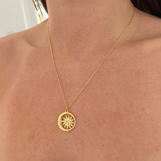 Sun & Moon Necklace