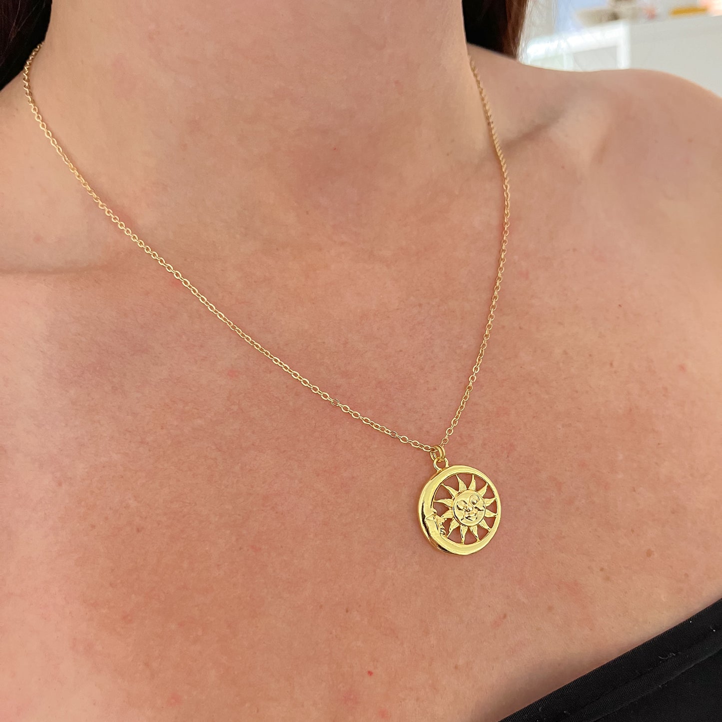 Sun & Moon Necklace