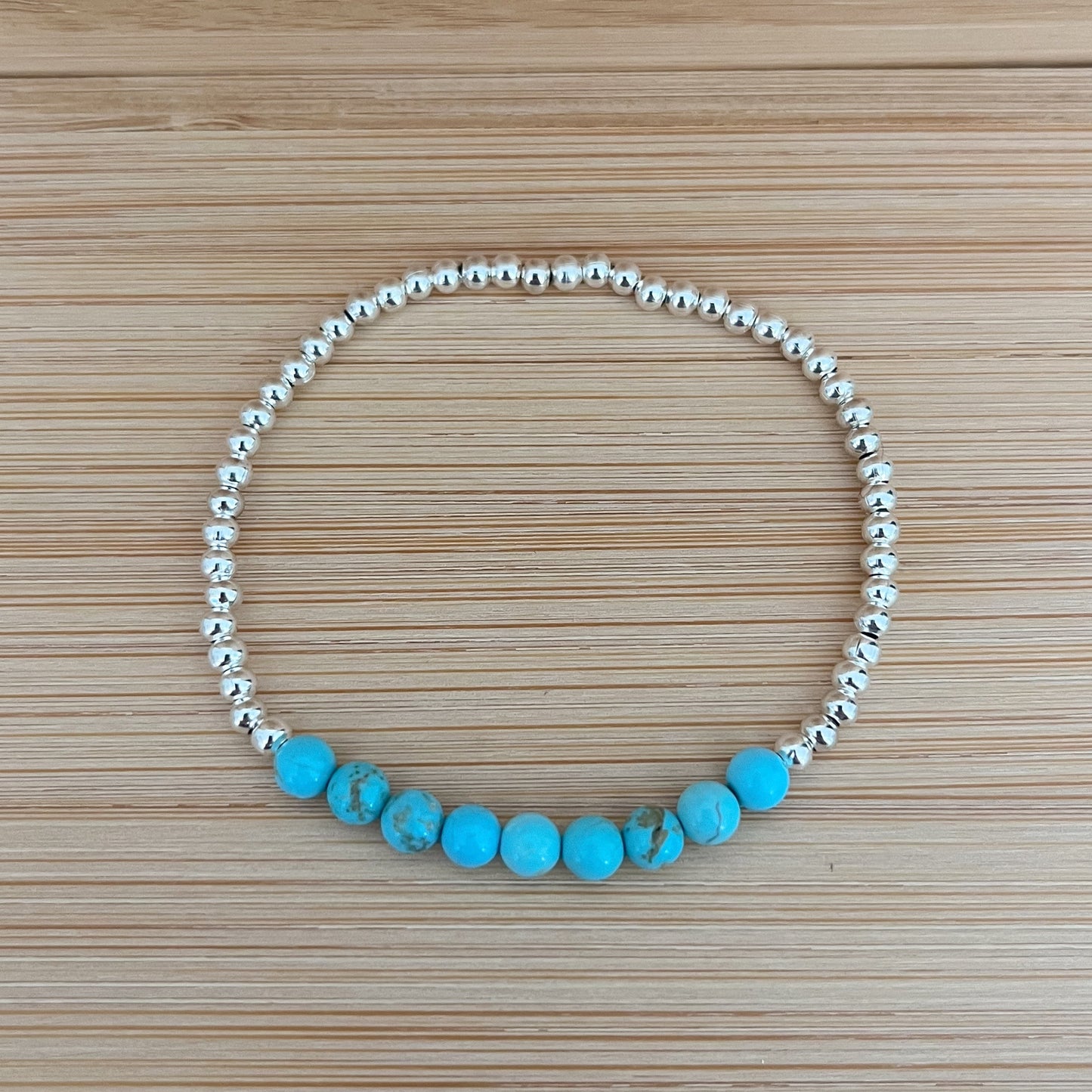 Silver Turquoise Bracelet