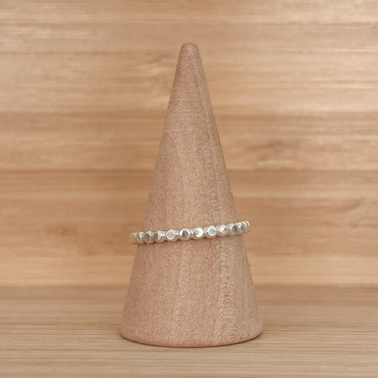 Hammered Bead Ring