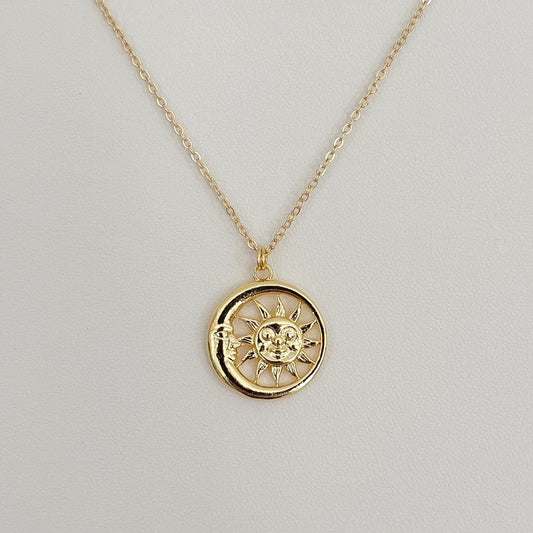 Sun & Moon Necklace